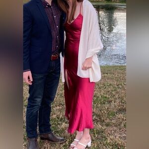 RED HELLO MOLLY DRESS